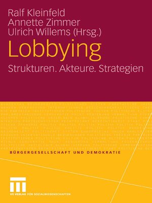 cover image of Lobbying